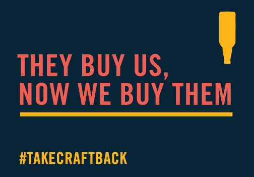 Take Craft Back "We Buy Them" card